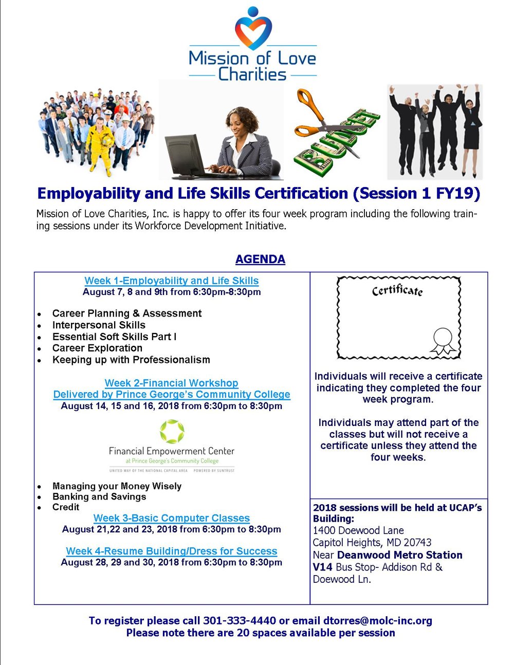 Life Skills Achievement Certificate Created With