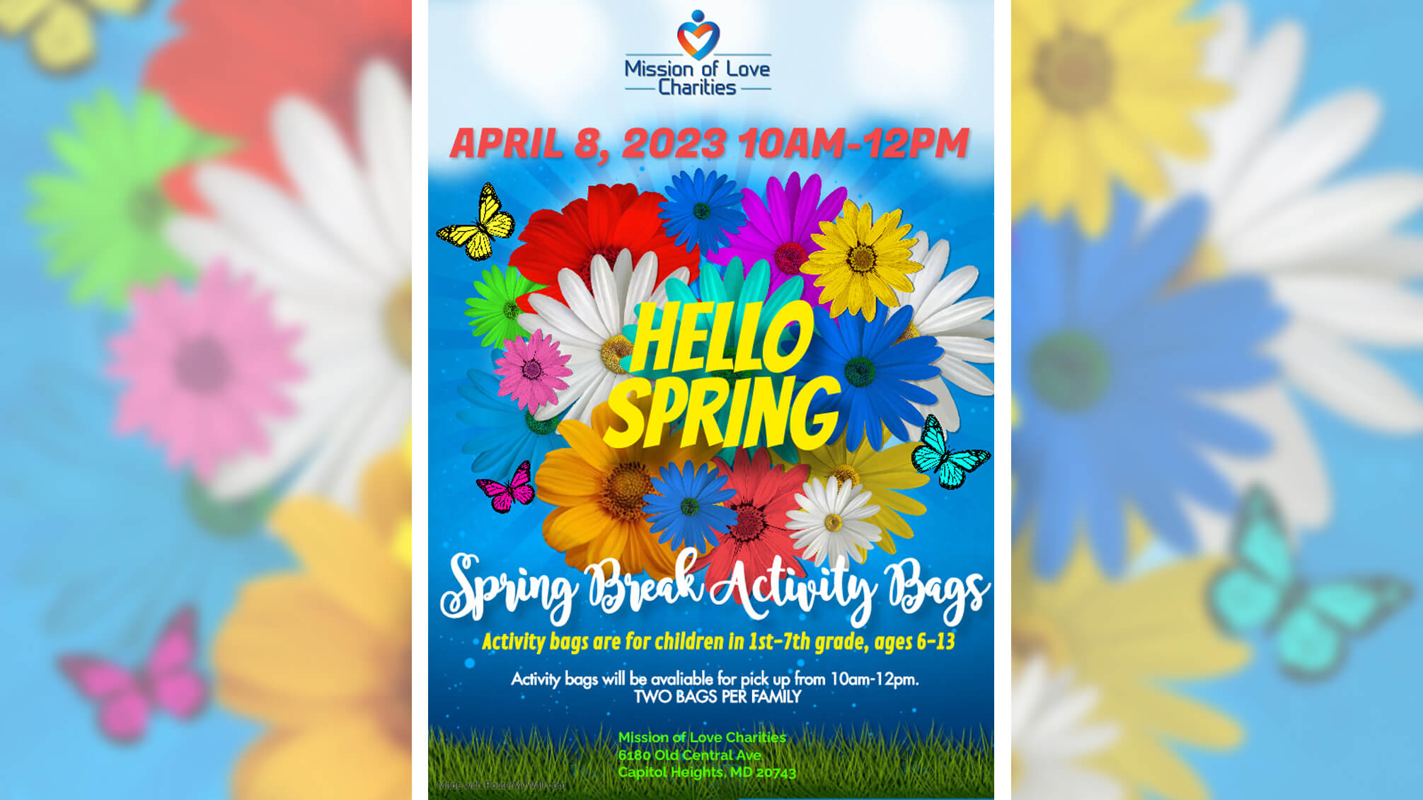 Hello Spring – Spring Break Activity Bags